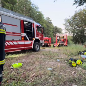 Waldbrand Eichberg
